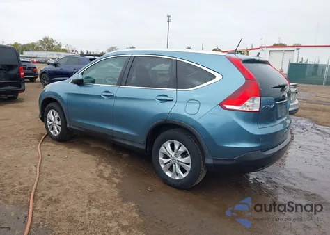 2013 Honda Cr-V Ex-L из США, поврежденный, VIN 5J6RM4H79DL059423